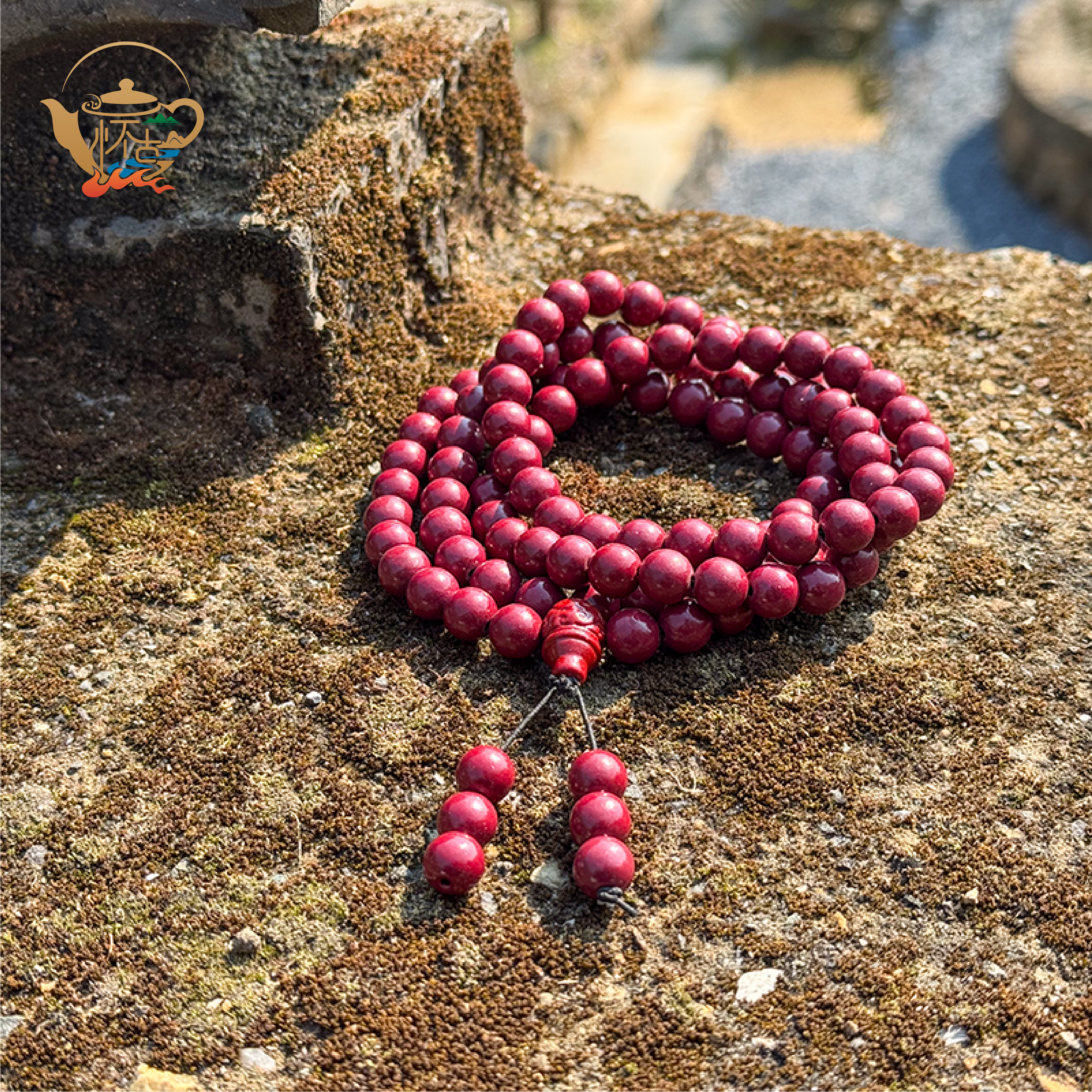 朱砂佛珠手串